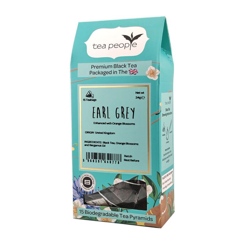 Earl Grey -15 Tea Pyramids in a card box, , hi-res